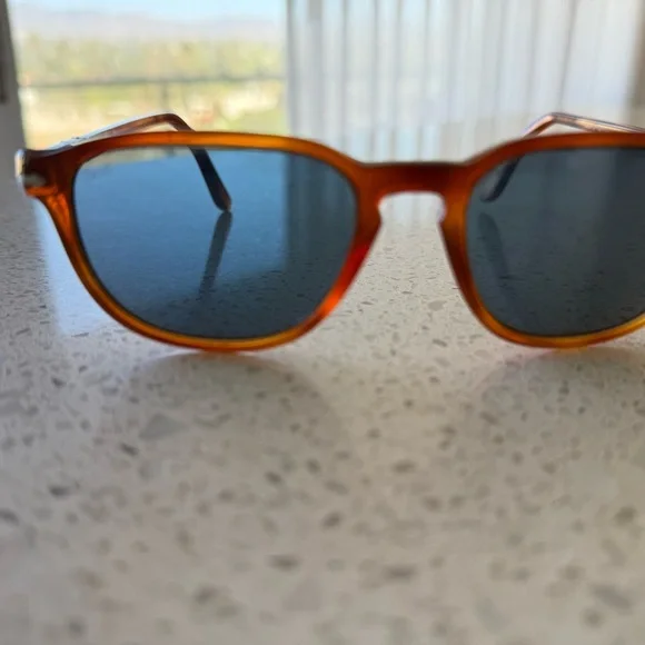 Persol Brown and Blue Sunglasses